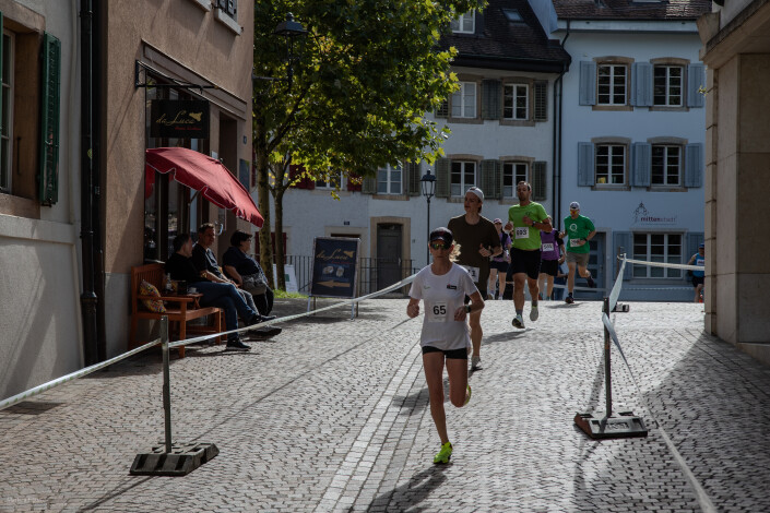 Martina Strähl, Berg- und Langstreckenläuferin wurde Gesamtsiegerin mit 28,6 km