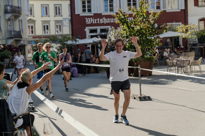 Eine La-Ola-Welle für Philippe Ruf, Vorstandsmitglied KGV Kt. Solothurn
